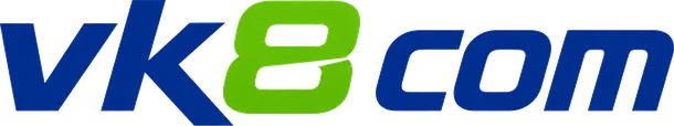 vk8 com ব্র্যান্ড লোগো